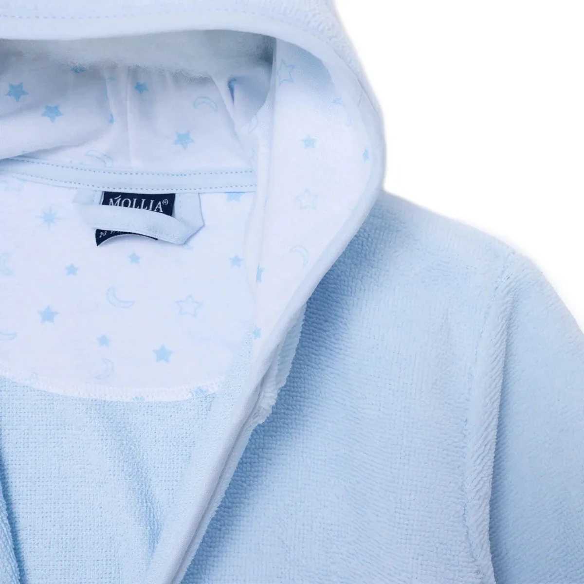 Mollia Boys Bathrobe - Blue - Image 5
