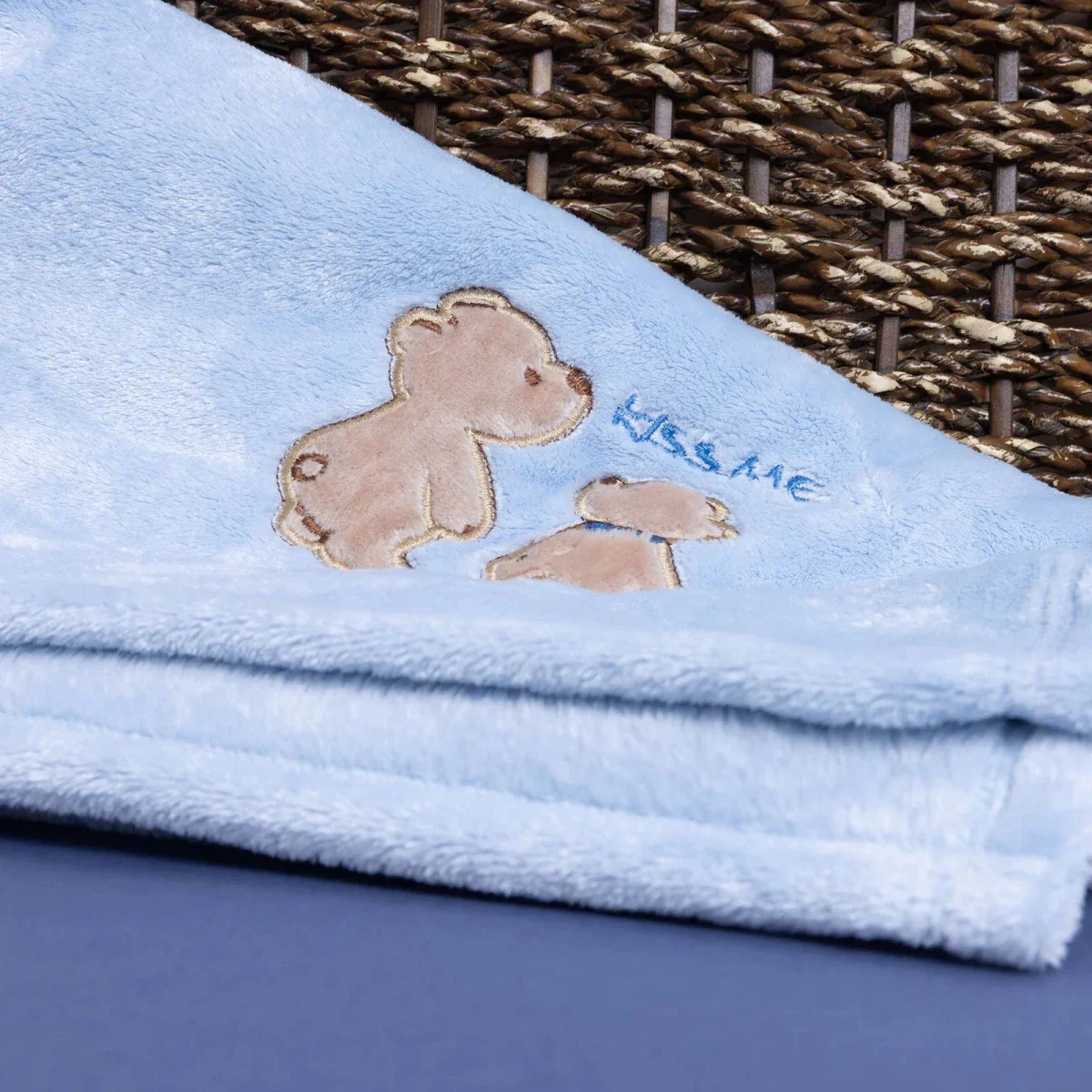 Mollia Boys Blanket 80x100 cm - Blue - Image 7