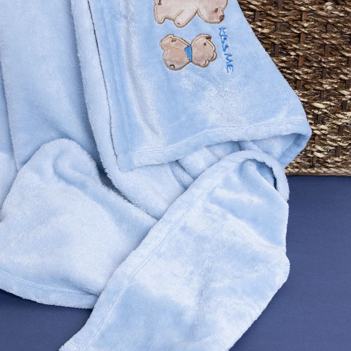 Mollia Boys Blanket 80x100 cm - Blue - Image 8