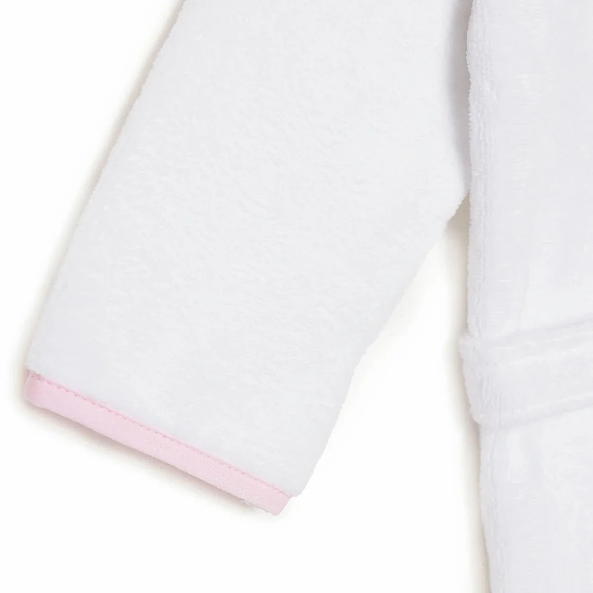 Mollia Girls Baby Bathrobe - White - Image 5