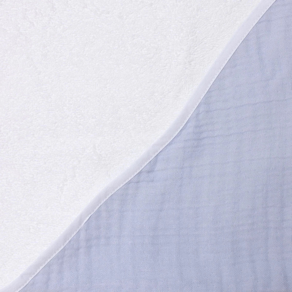 Mollia Unisex Muslin Baby Towel 75x75 cm - Grey - Image 6