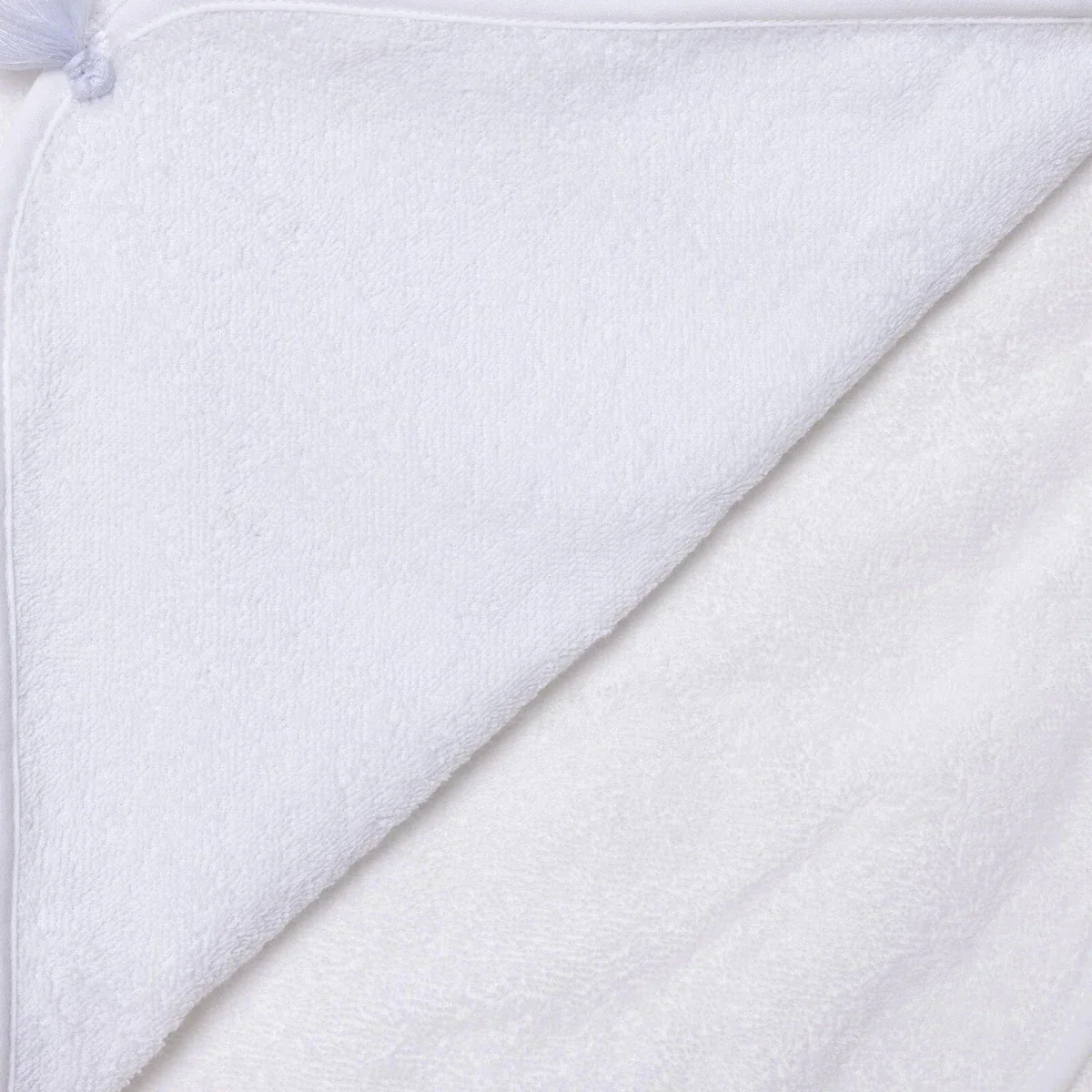 Mollia Unisex Muslin Baby Towel 75x75 cm - Grey - Image 7