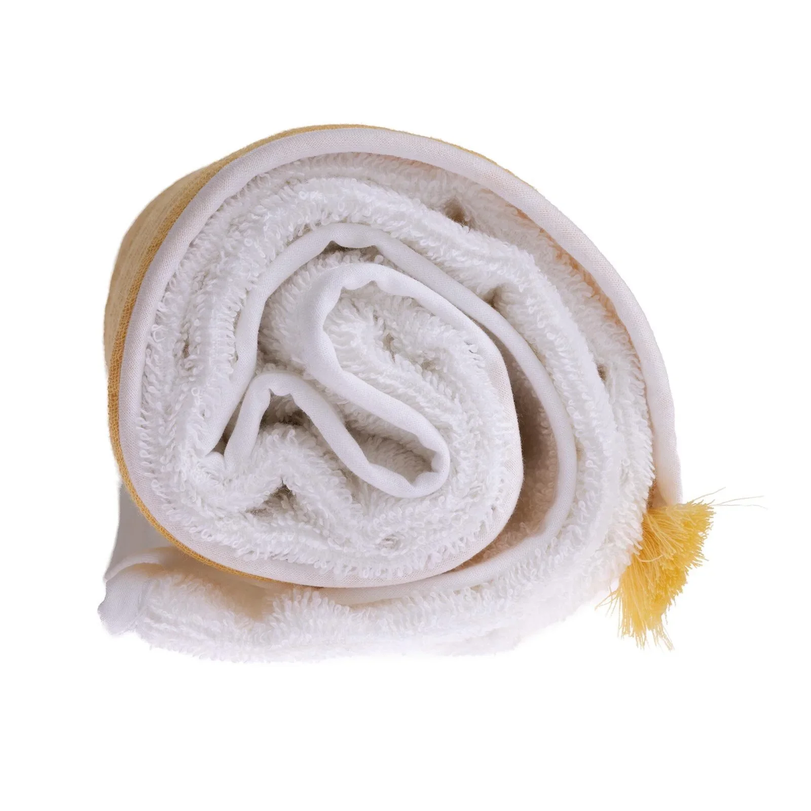 Mollia Unisex Baby Towel - Yellow - Image 4