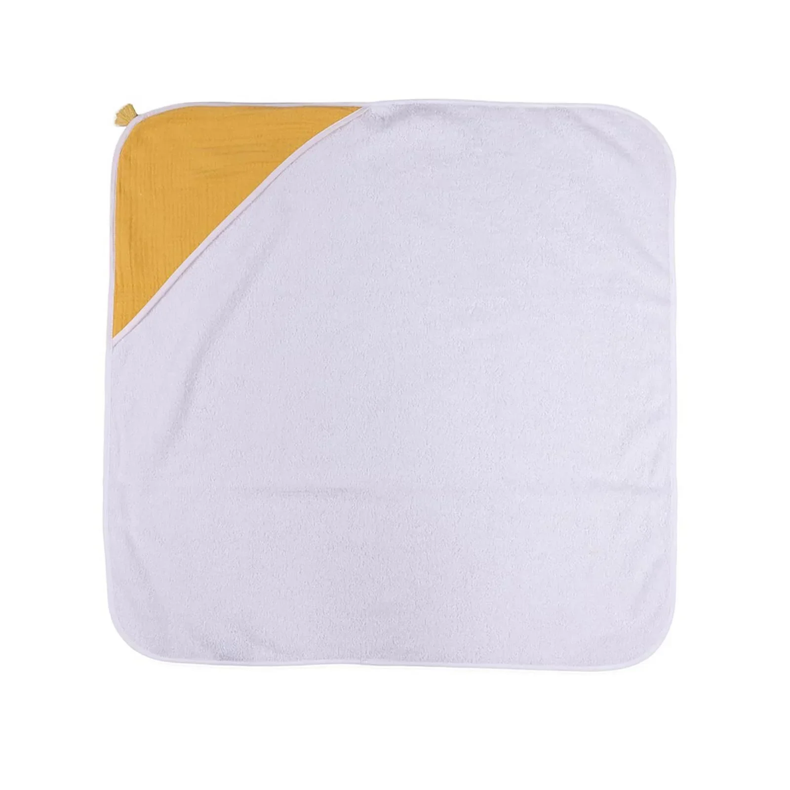 Mollia Unisex Baby Towel - Yellow - Image 6