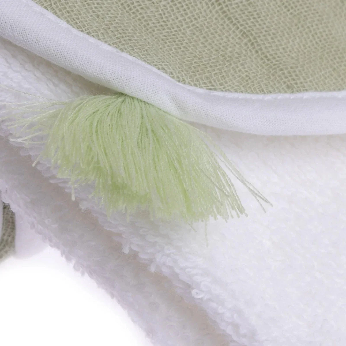 Mollia Unisex Baby Towel - Green - Image 2