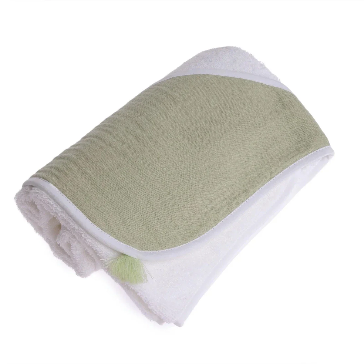 Mollia Unisex Baby Towel - Green - Image 3