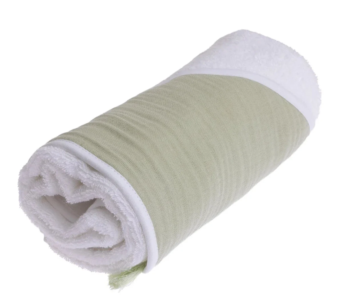 Mollia Unisex Baby Towel - Green - Image 5