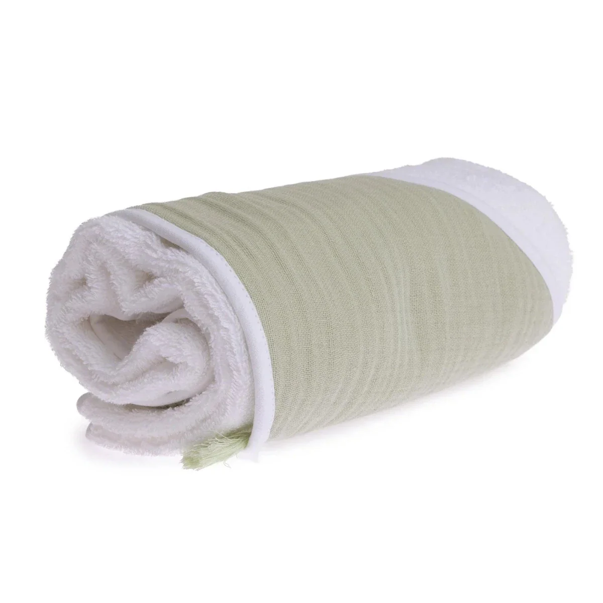 Mollia Unisex Baby Towel - Green - Image 6