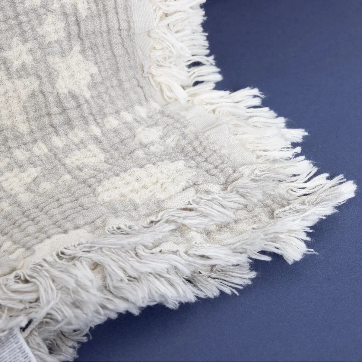 Mollia Unisex Muslin Blanket - Grey - Image 3