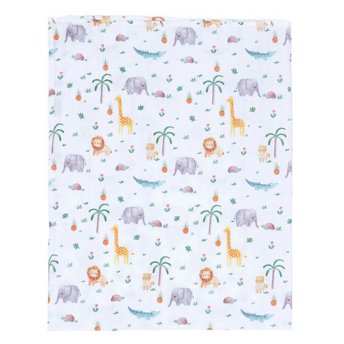 Mollia Unisex Muslin Blanket - Ecru - Image 3