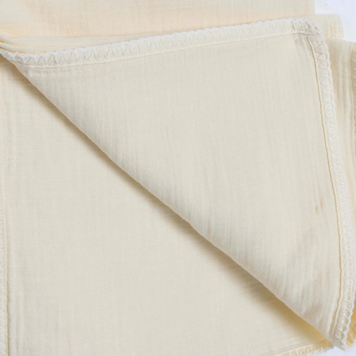 Mollia Unisex Muslin Blanket - Yellow - Image 3