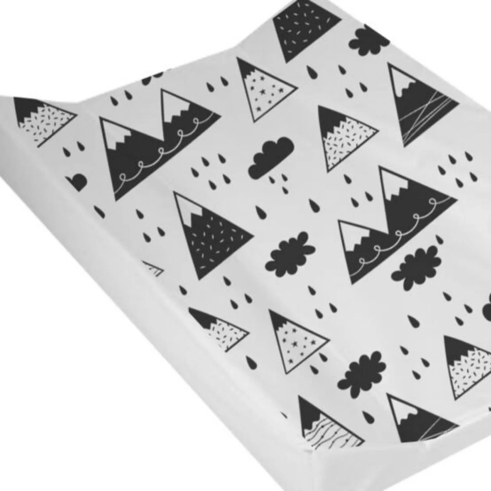 Mollydoo Anti Roll Changing Mat - Mountain Rain - Image 3