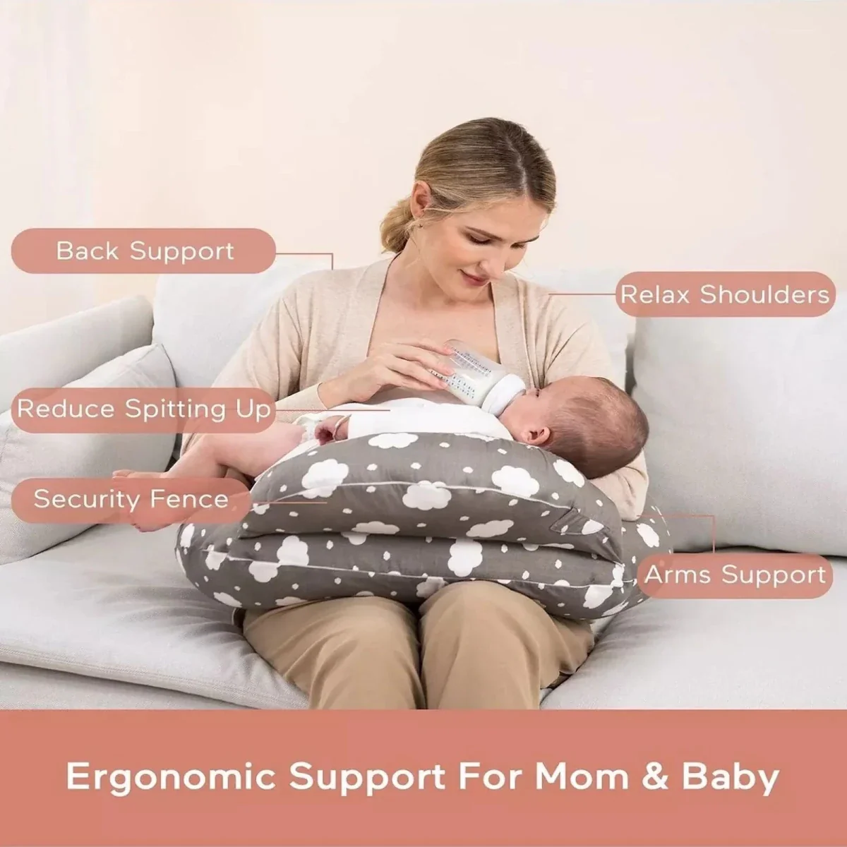 Momcozy Adjustable Nursing Pillow - Image 12