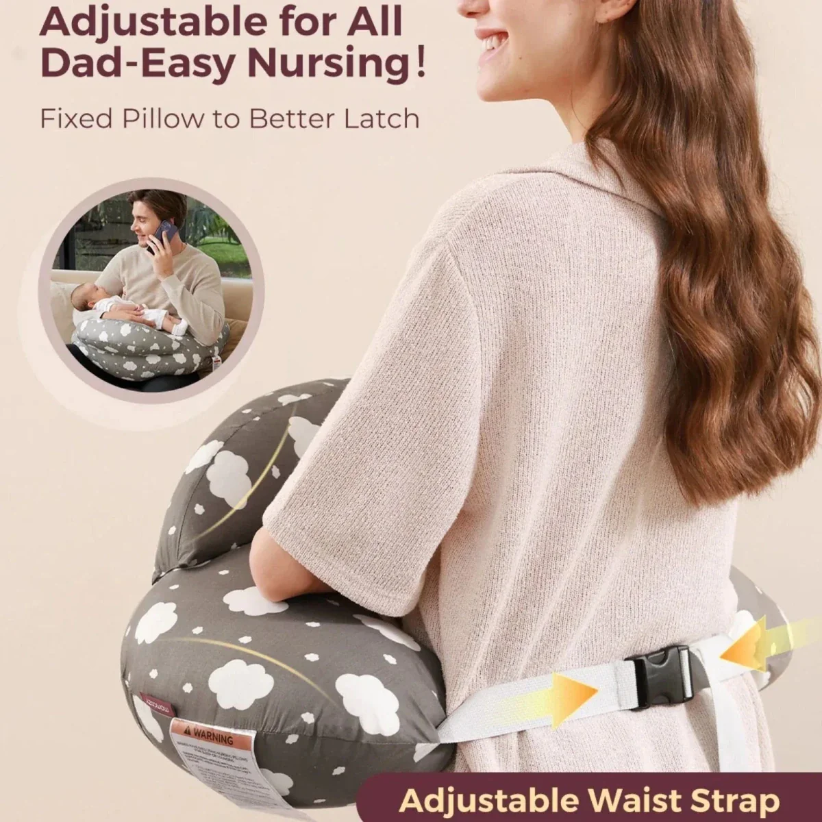 Momcozy Adjustable Nursing Pillow - Image 5