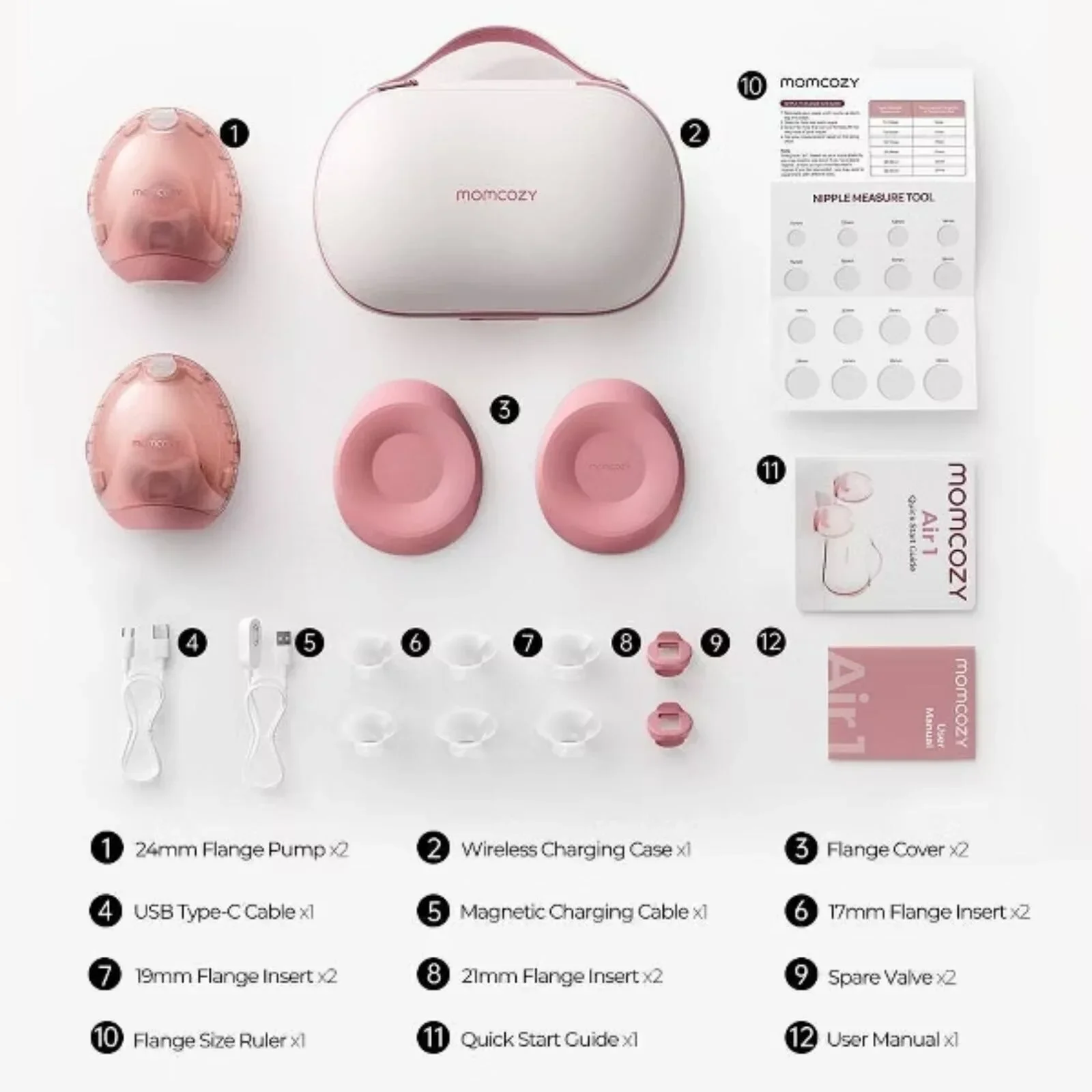 Momcozy Air 1 Ultra-Slim Double Breast Pump - Image 13