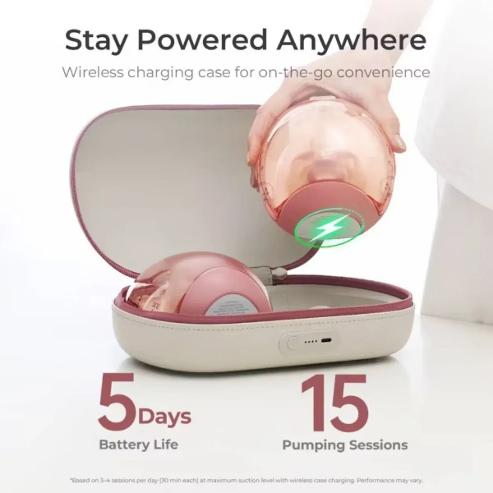 Momcozy Air 1 Ultra-Slim Double Breast Pump - Image 3