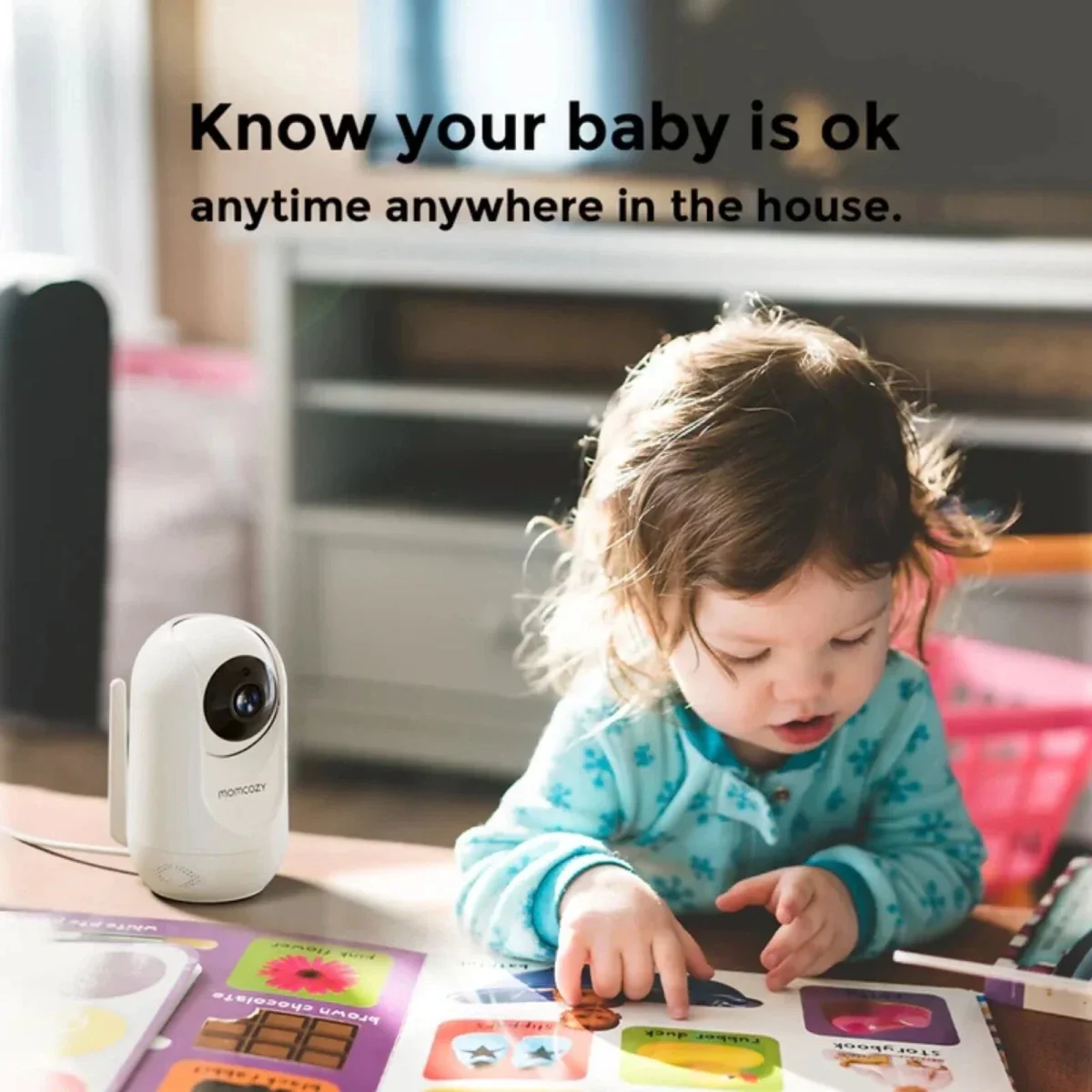 Momcozy BM01 5" Baby Monitor & Camera - Image 12