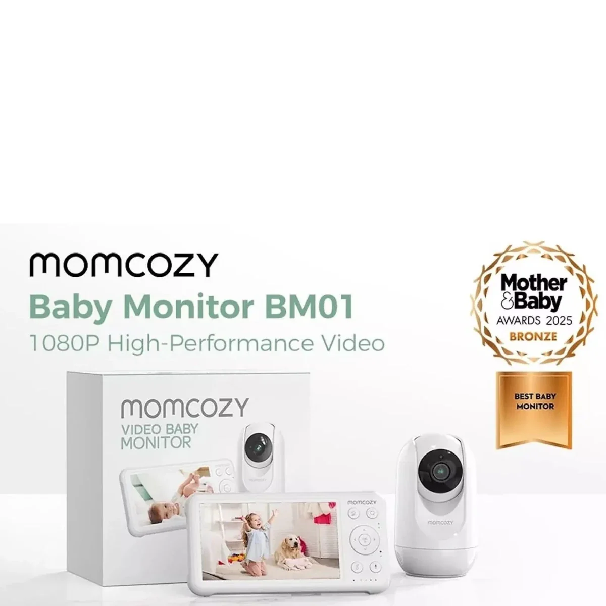 Momcozy BM01 5" Baby Monitor & Camera - Image 17