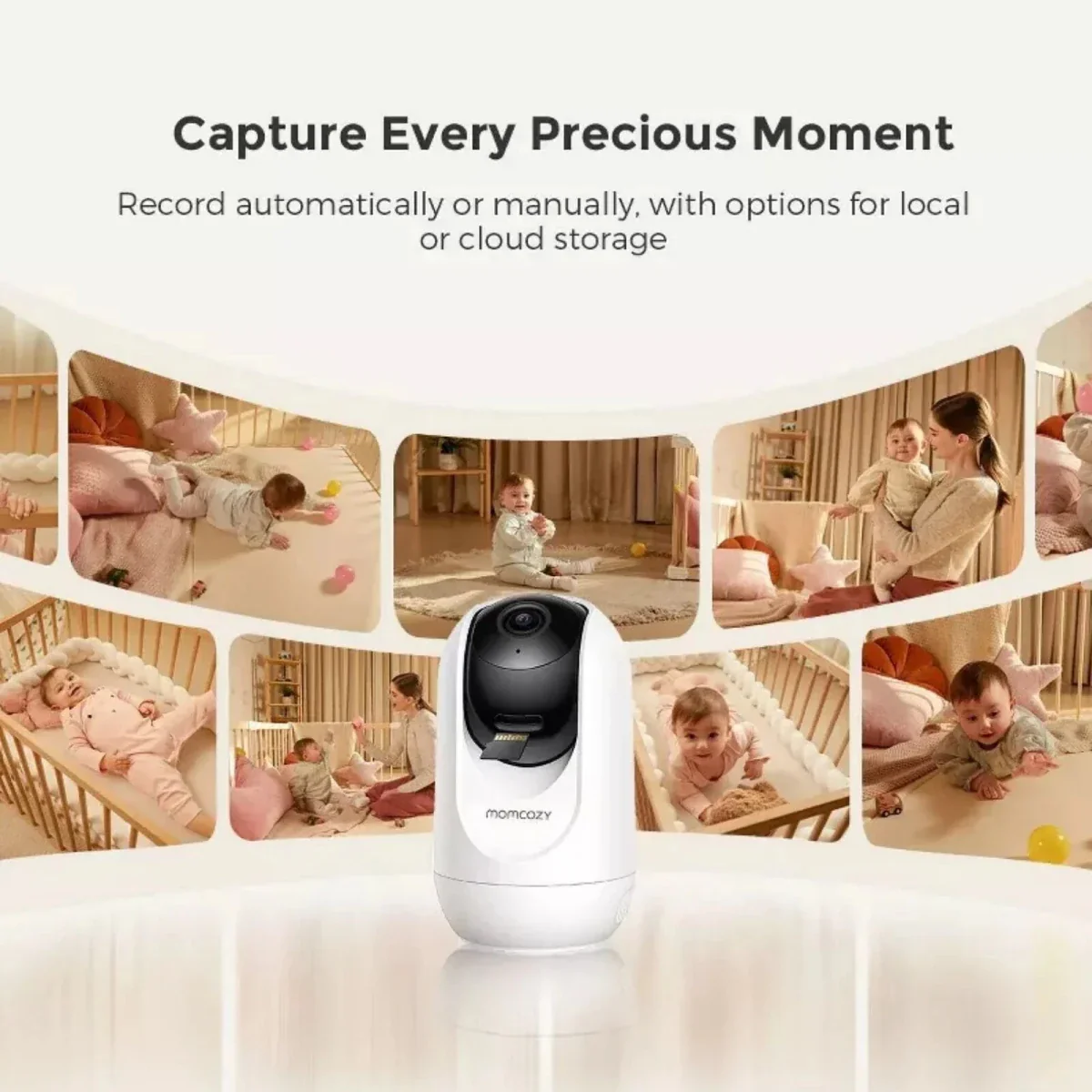 Momcozy BM04 5" Dual-mode Smart Baby Monitor & Camera - Image 5