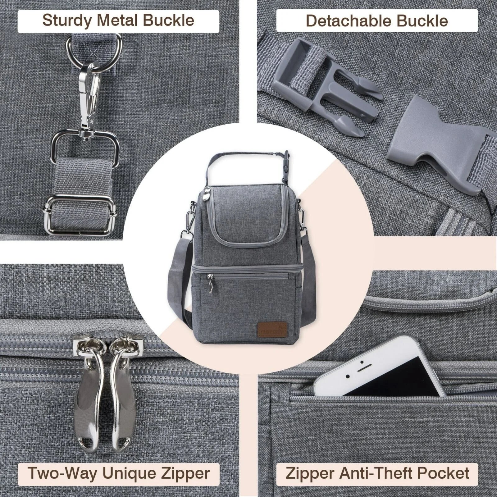 Momcozy Breastmilk Cooler Carrying Bag - Image 8
