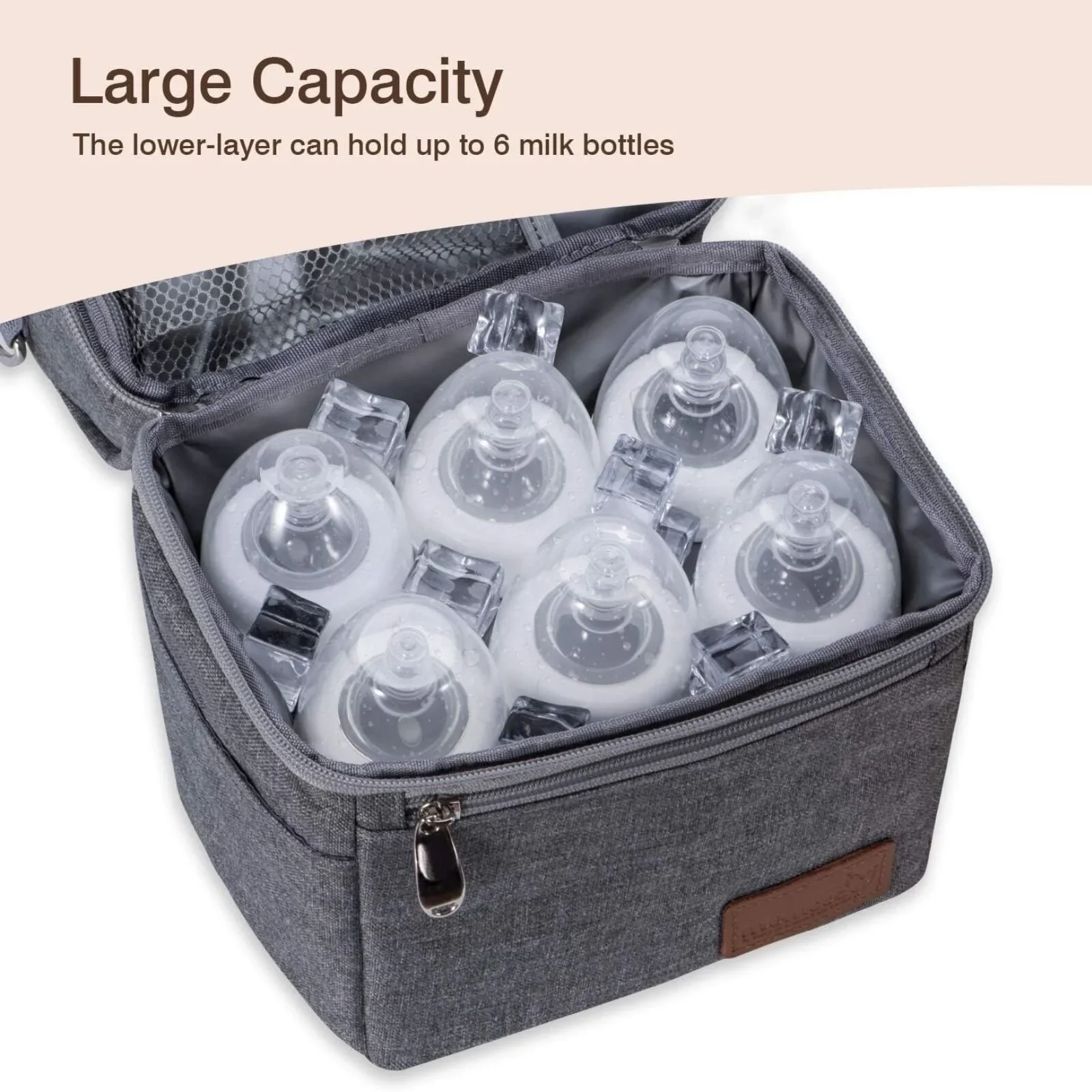 Momcozy Breastmilk Cooler Carrying Bag - Image 9