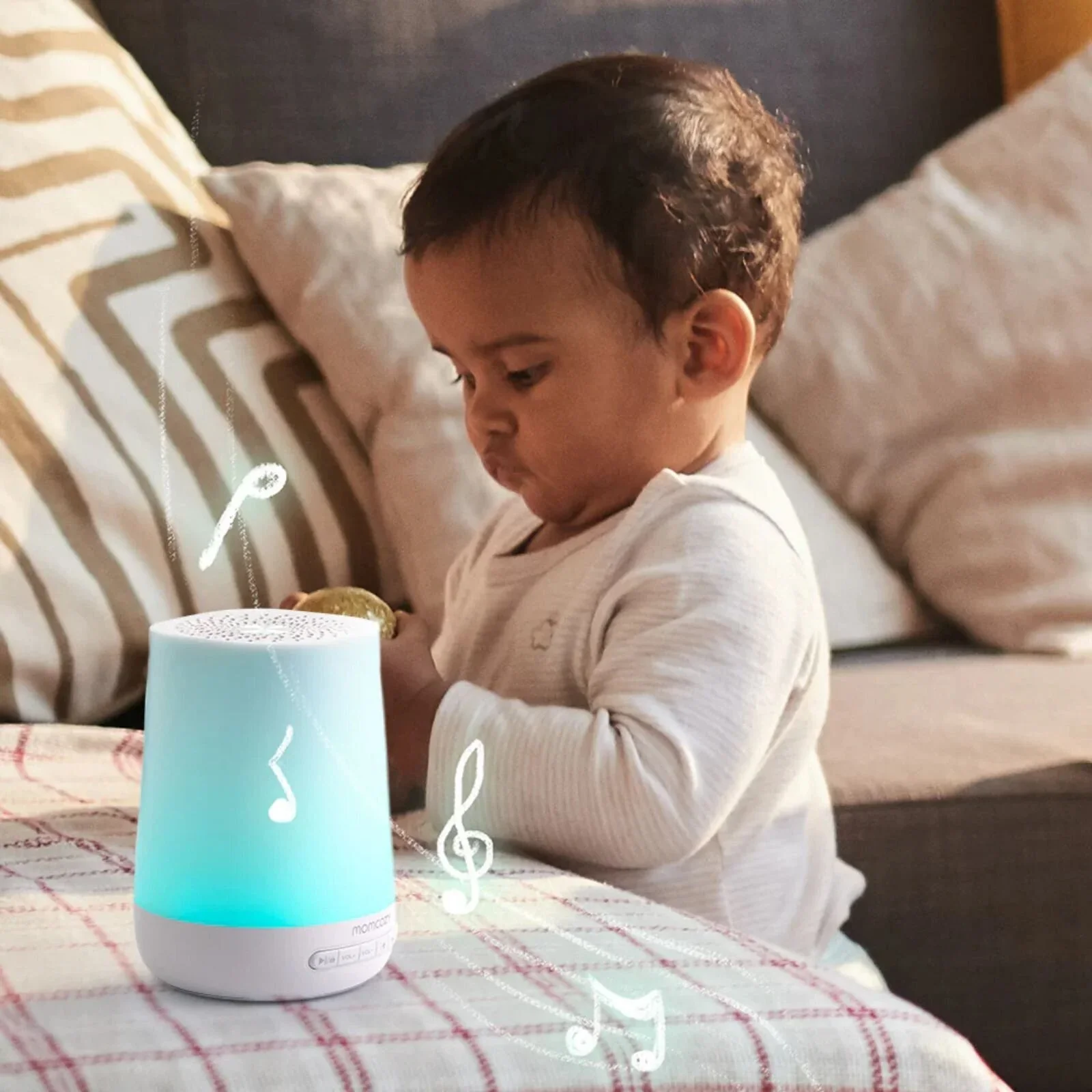 Momcozy White Noise Baby Sound Machine - Image 11
