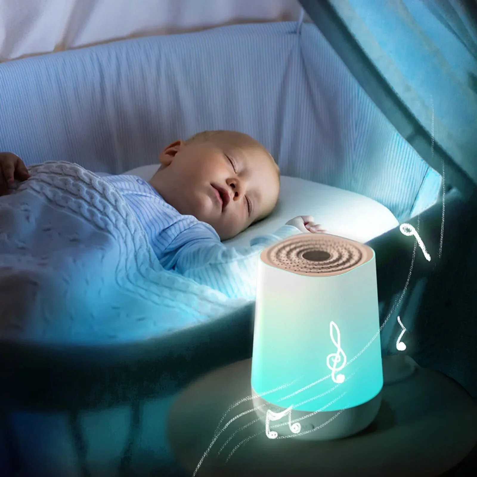 Momcozy White Noise Baby Sound Machine - Image 12
