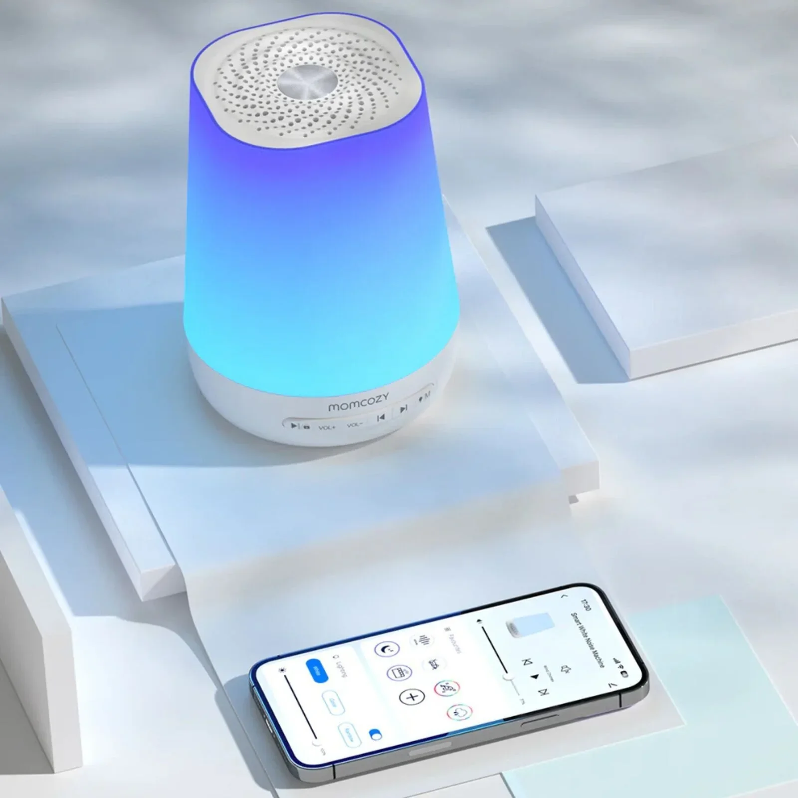 Momcozy White Noise Baby Sound Machine - Image 9