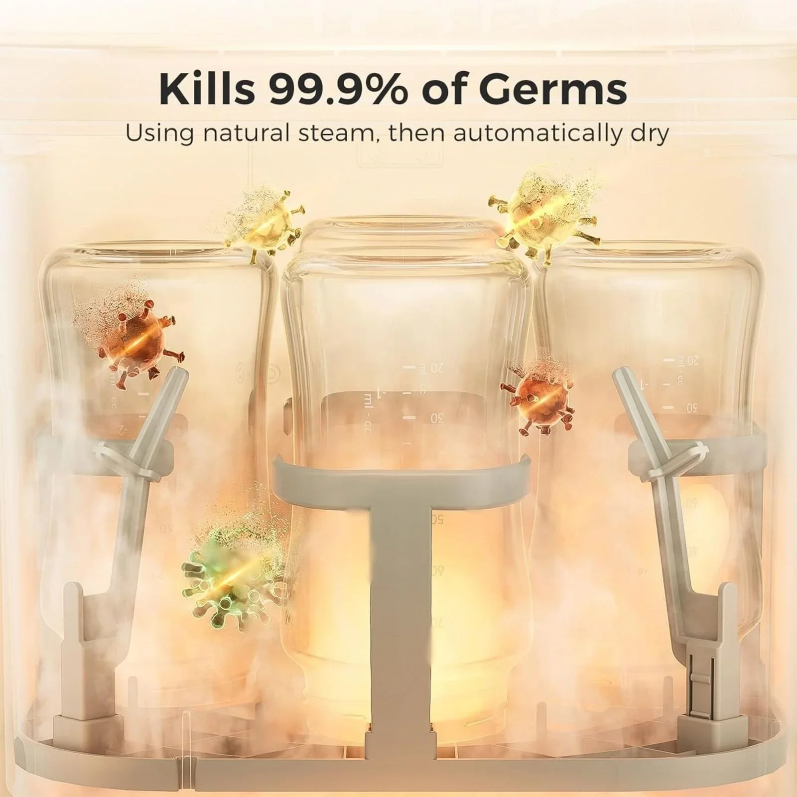 Momcozy KleanPal Pro Baby Bottle Washer & Steriliser & Dryer - Image 4