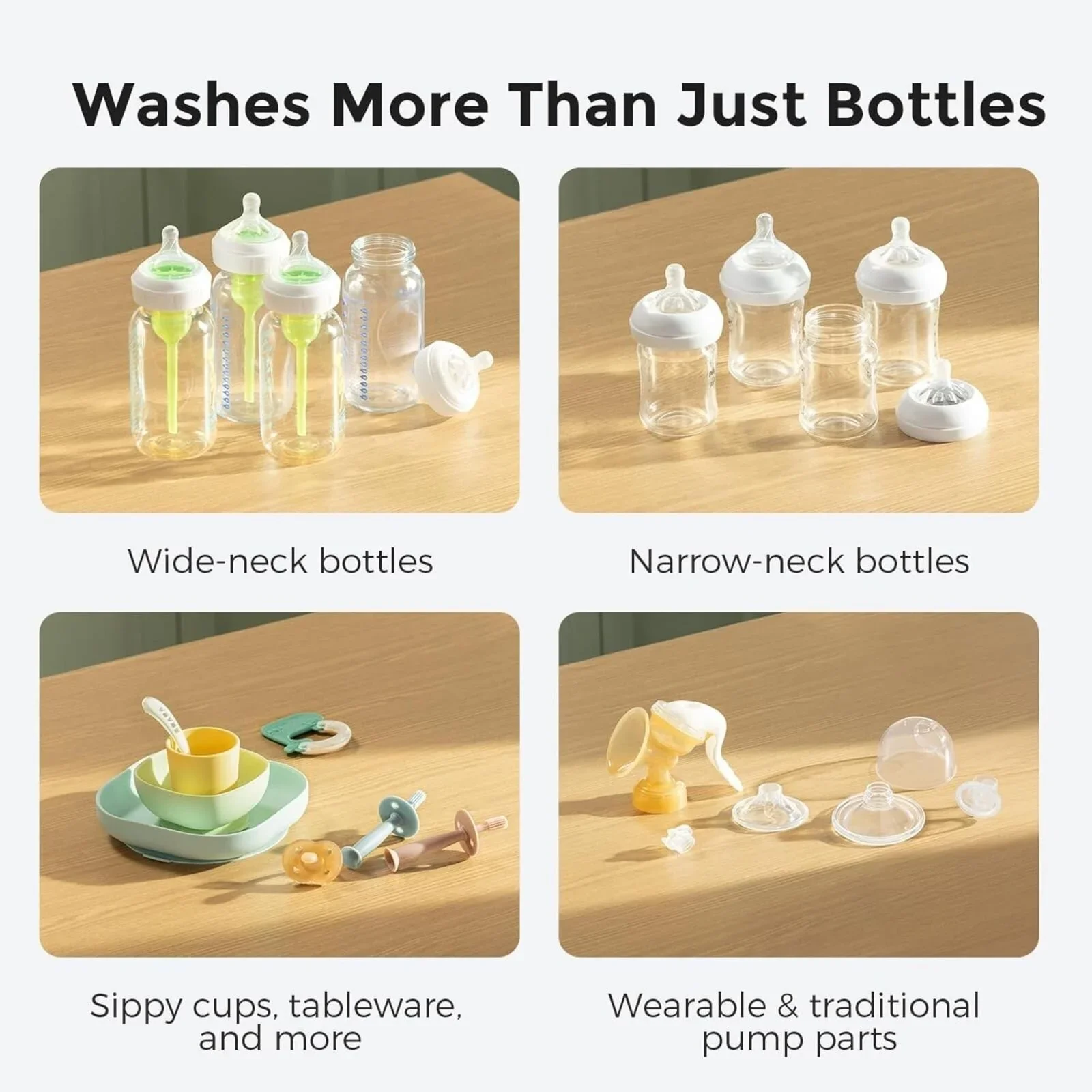 Momcozy KleanPal Pro Baby Bottle Washer & Steriliser & Dryer - Image 6