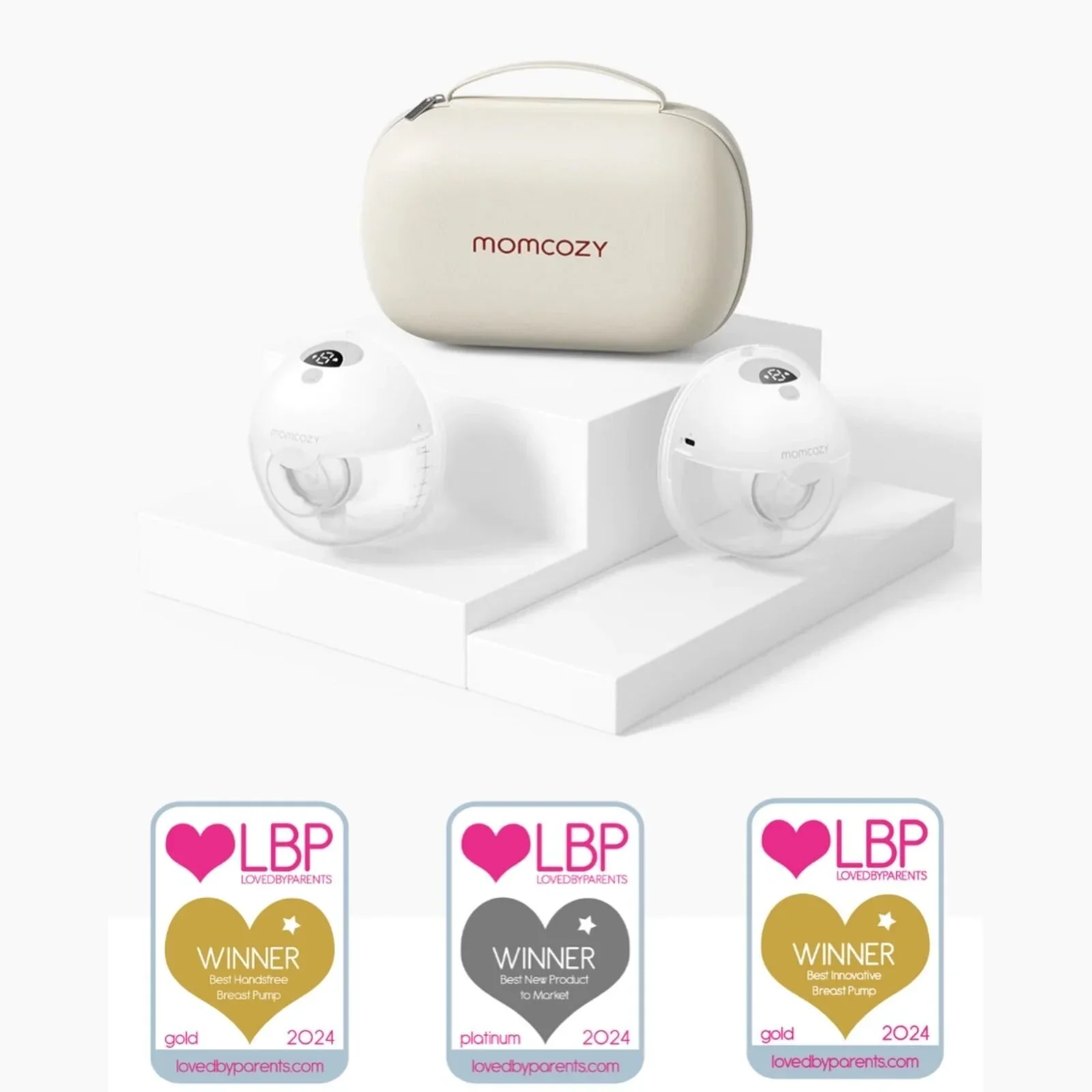 Momcozy M5 Double Wearable Electric Breast Pump - Image 2