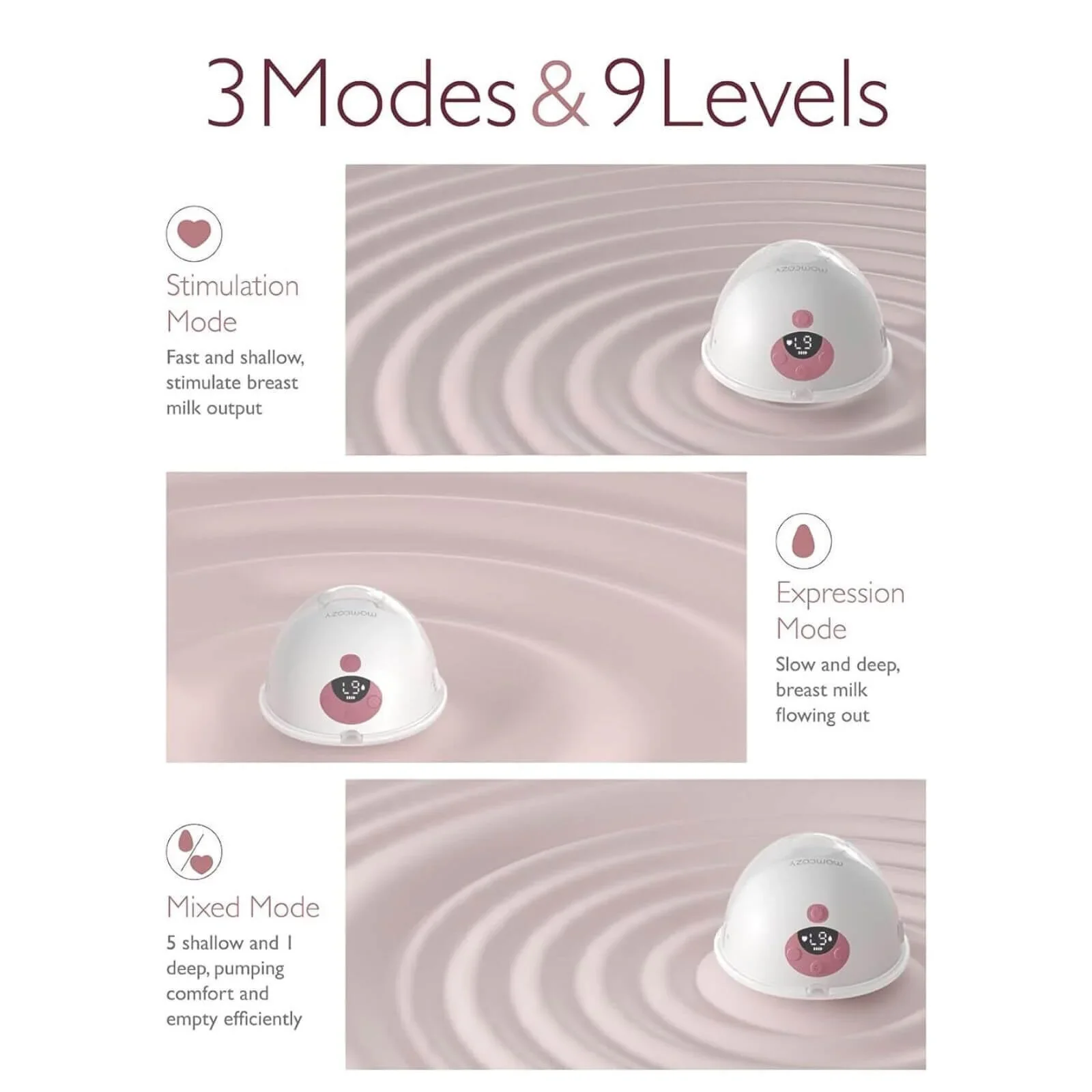Momcozy M5 Double Wearable Electric Breast Pump - Image 7
