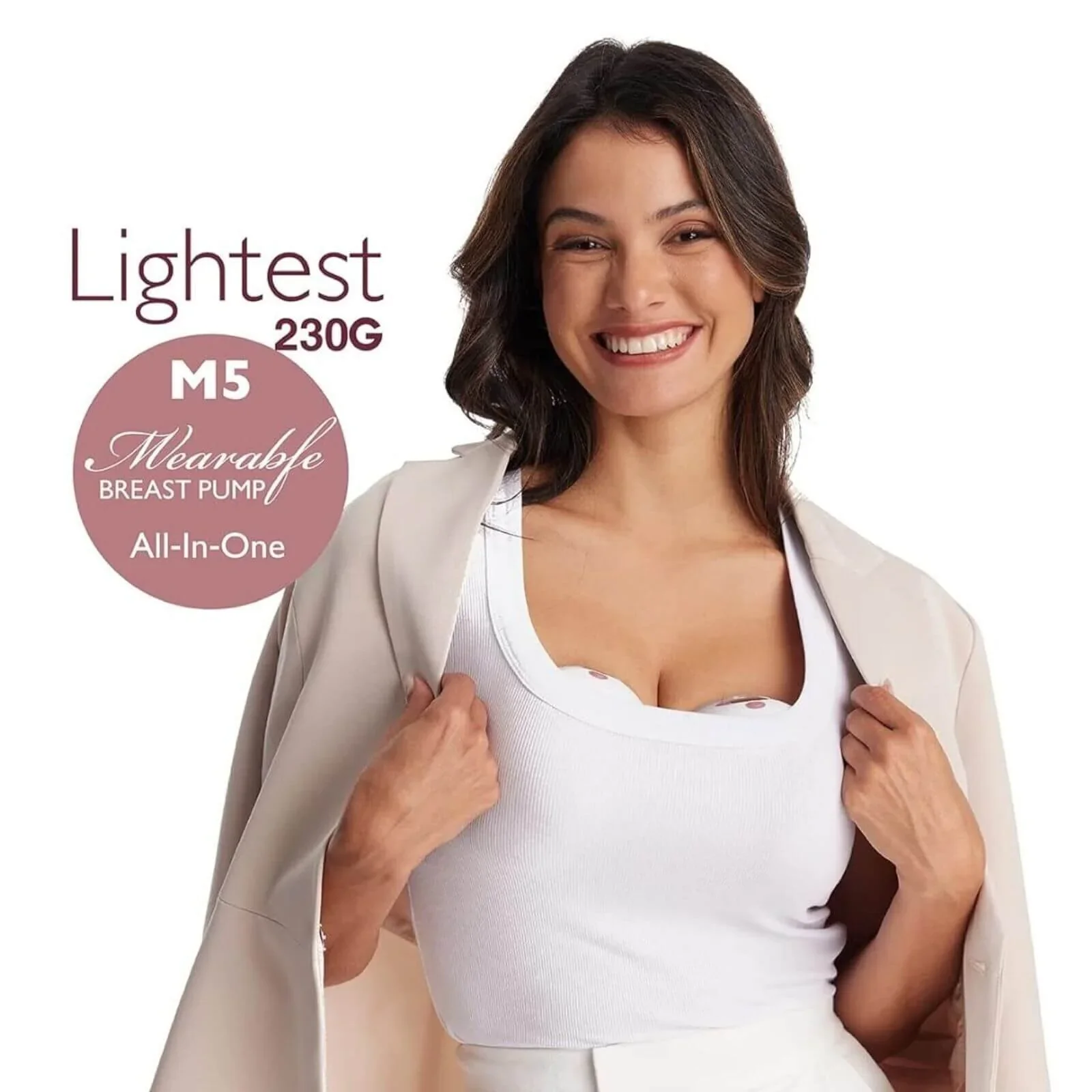Momcozy M5 Double Wearable Electric Breast Pump - Image 8