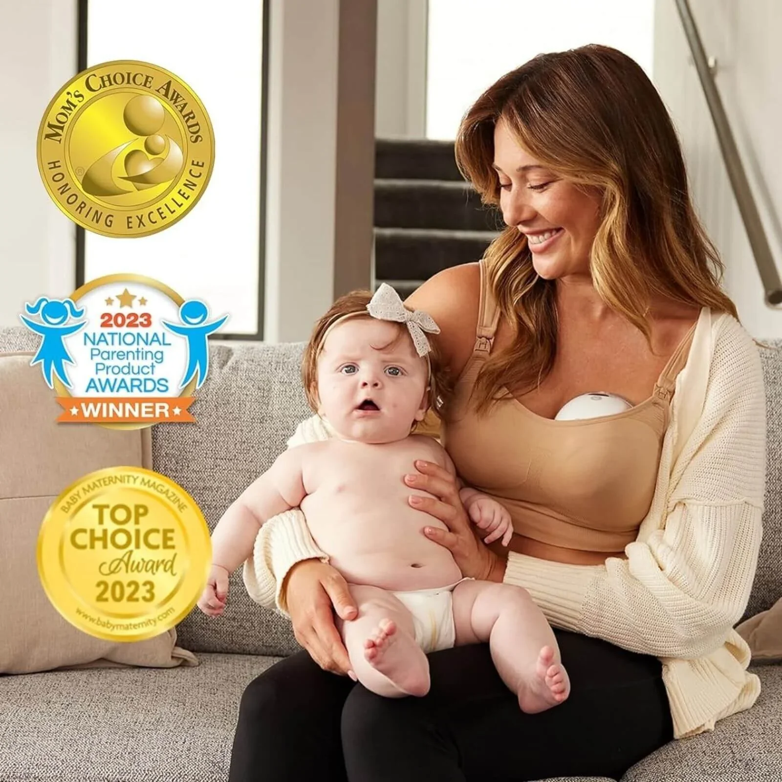 Momcozy M5 Wearable Electric Breast Pump - Image 9