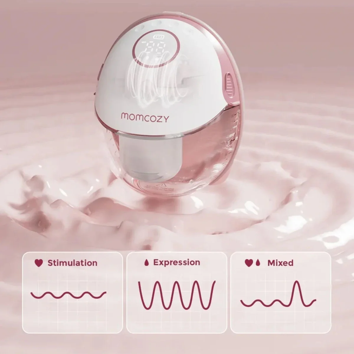 Momcozy M6 Mobile Style Double Wearable Electric Breast Pump - Image 7
