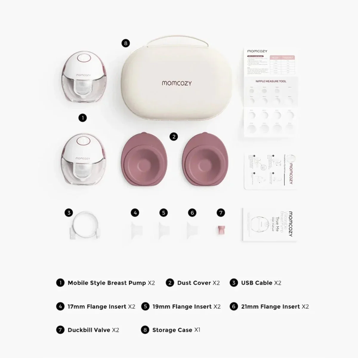 Momcozy M6 Mobile Style Double Wearable Electric Breast Pump - Image 9