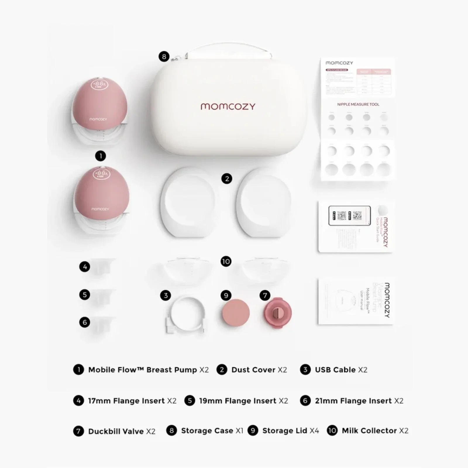 Momcozy M9 Mobile Flow Double Breast Pump - Image 10