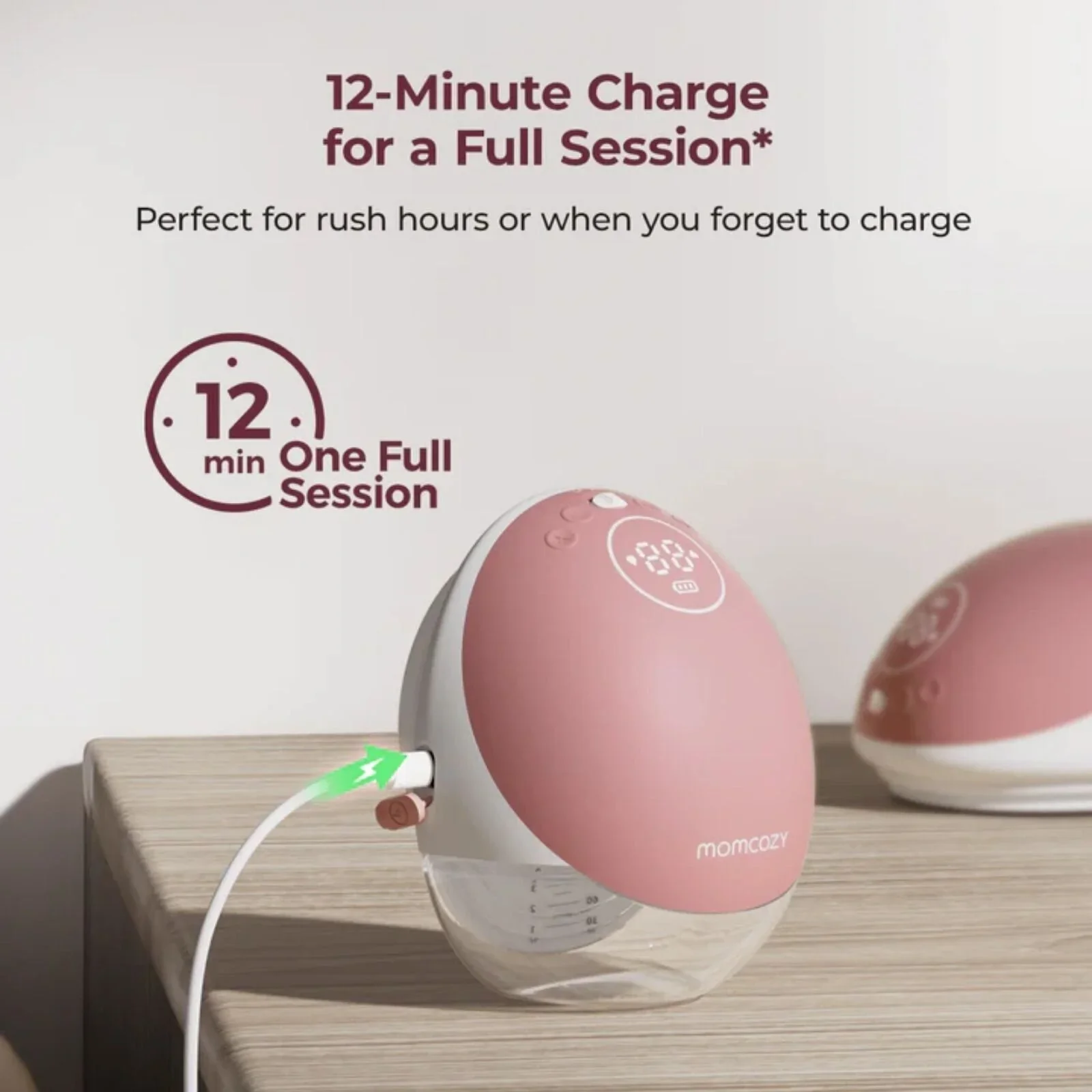 Momcozy M9 Mobile Flow Double Breast Pump - Image 11