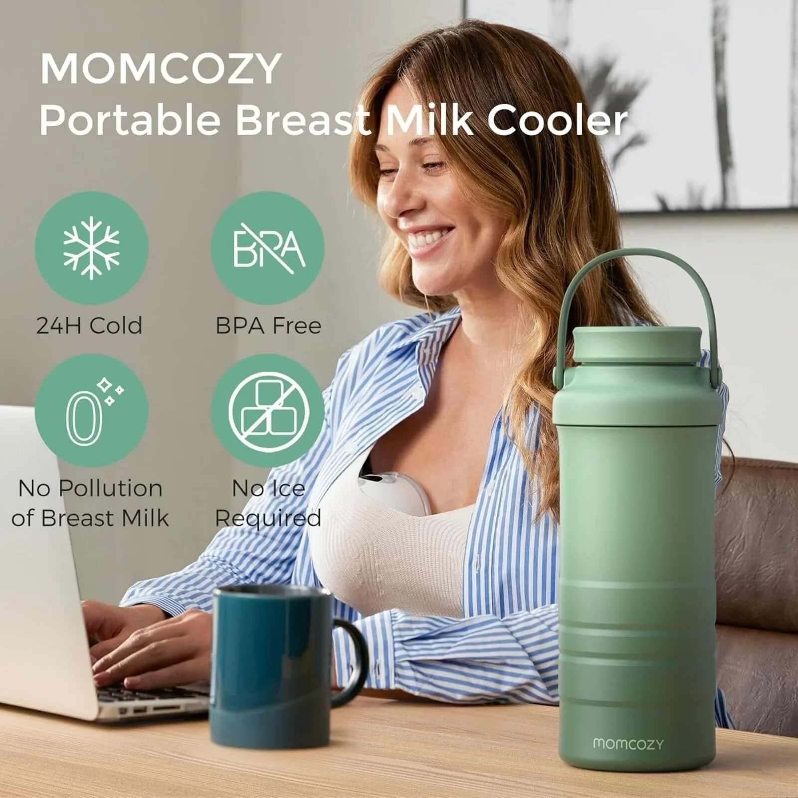 Momcozy Portable Breast Milk Cooler - Image 5