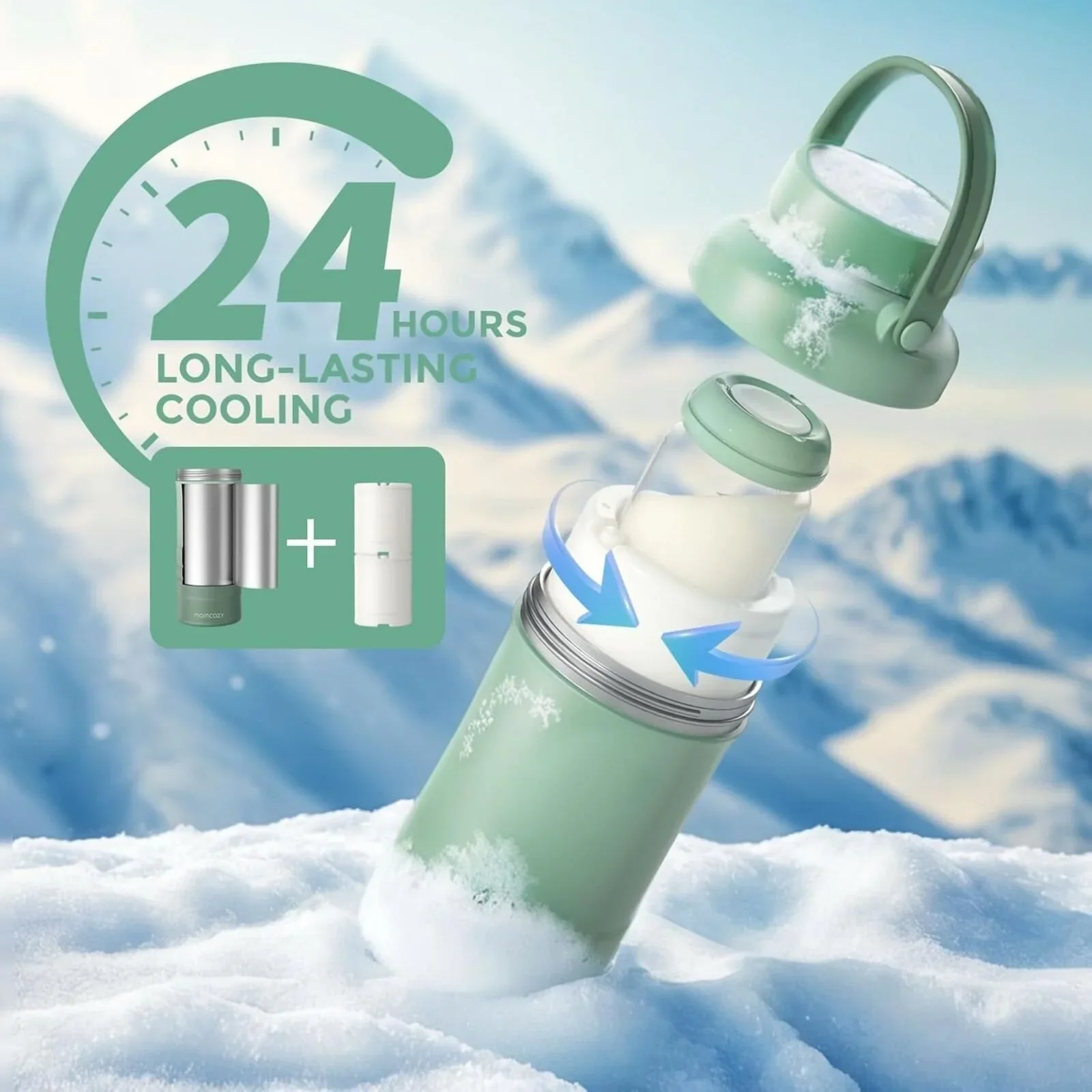 Momcozy Portable Breast Milk Cooler - Image 6