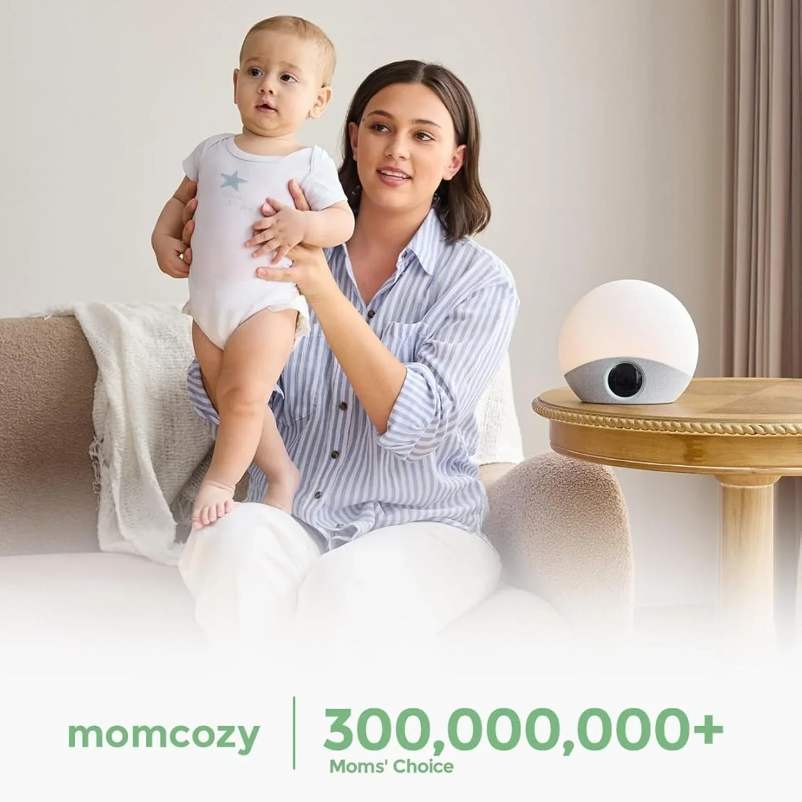 Momcozy Sunrise Echo Sound Machine Nightlight & Alarm Clock - Image 8
