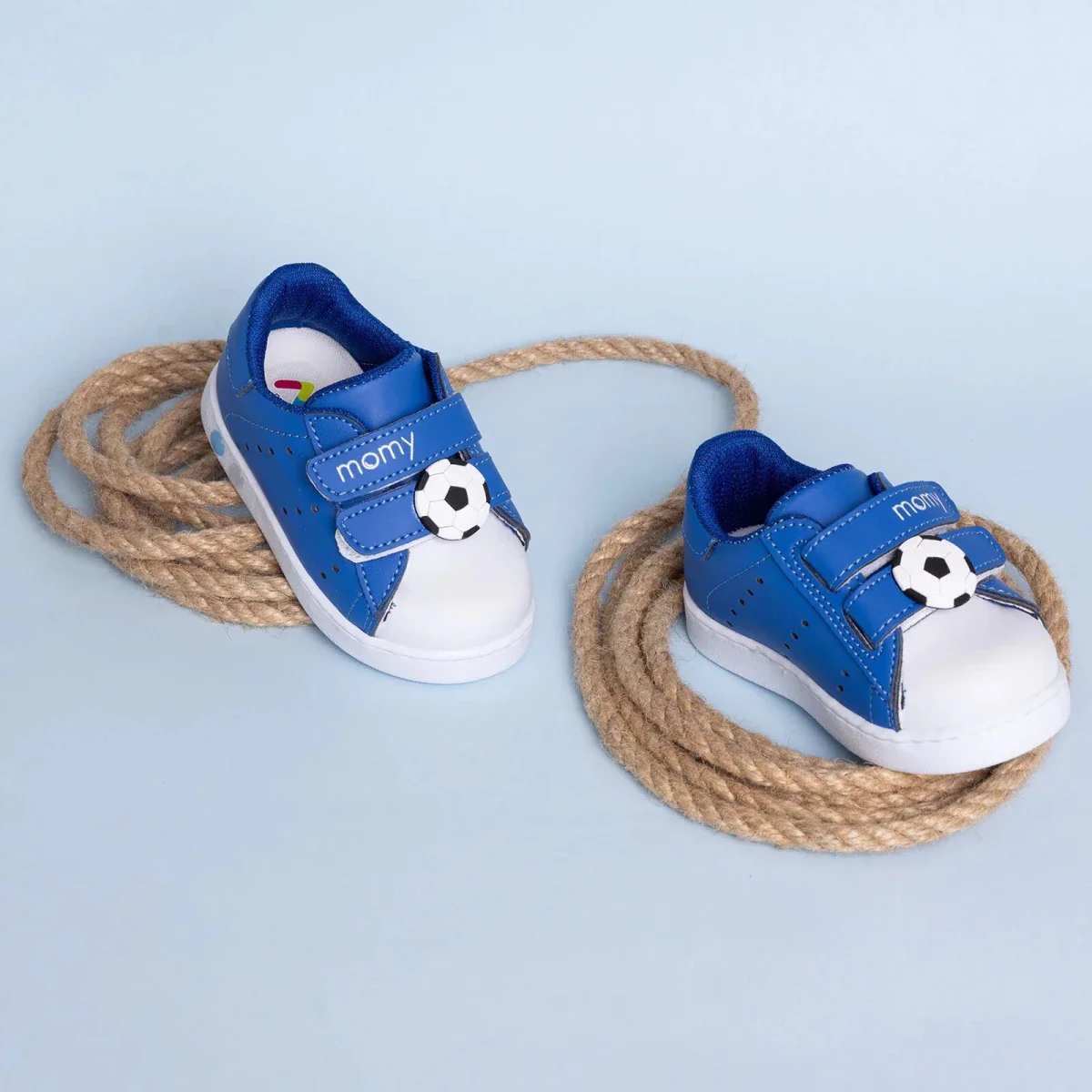 Momy First Step Shoes Boys - Blue - Image 2