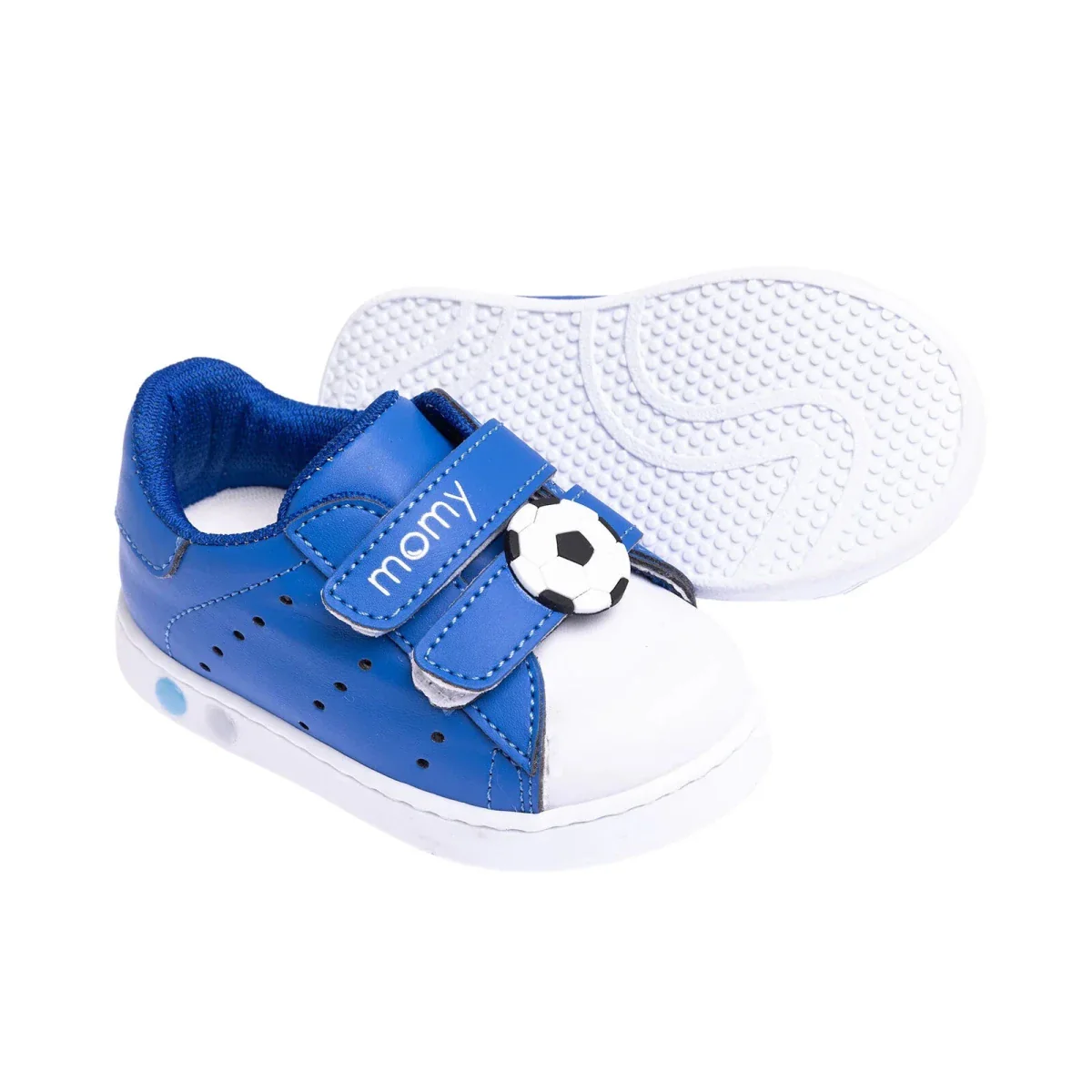Momy First Step Shoes Boys - Blue - Image 3