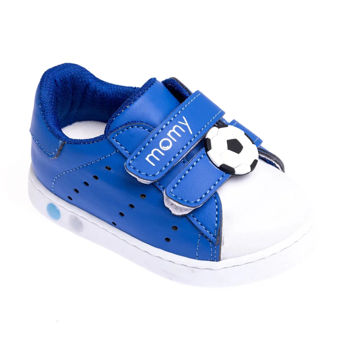 Momy First Step Shoes Boys - Blue - Image 4