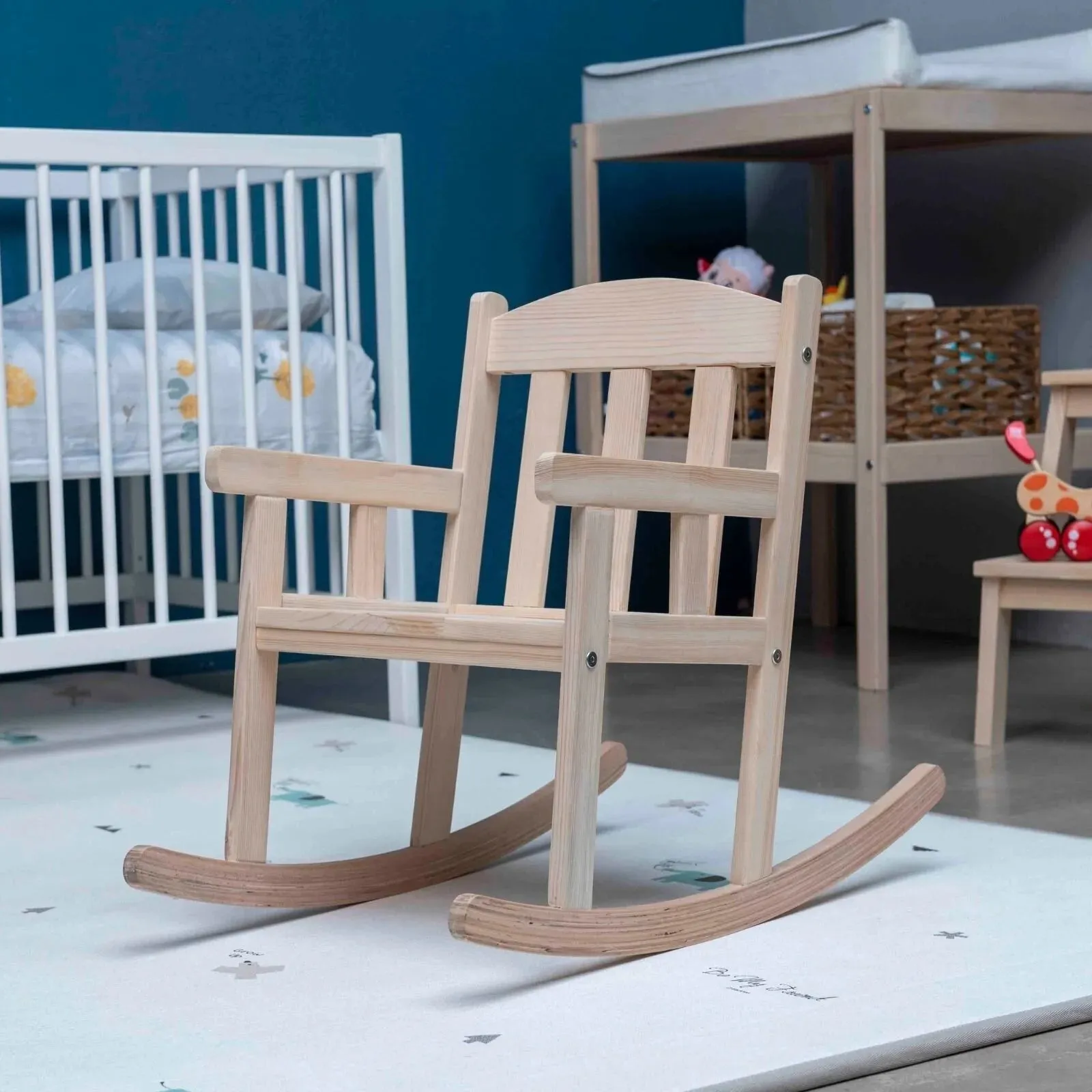 Montessori Wooden Child's Rocking Chair - Big - Image 2