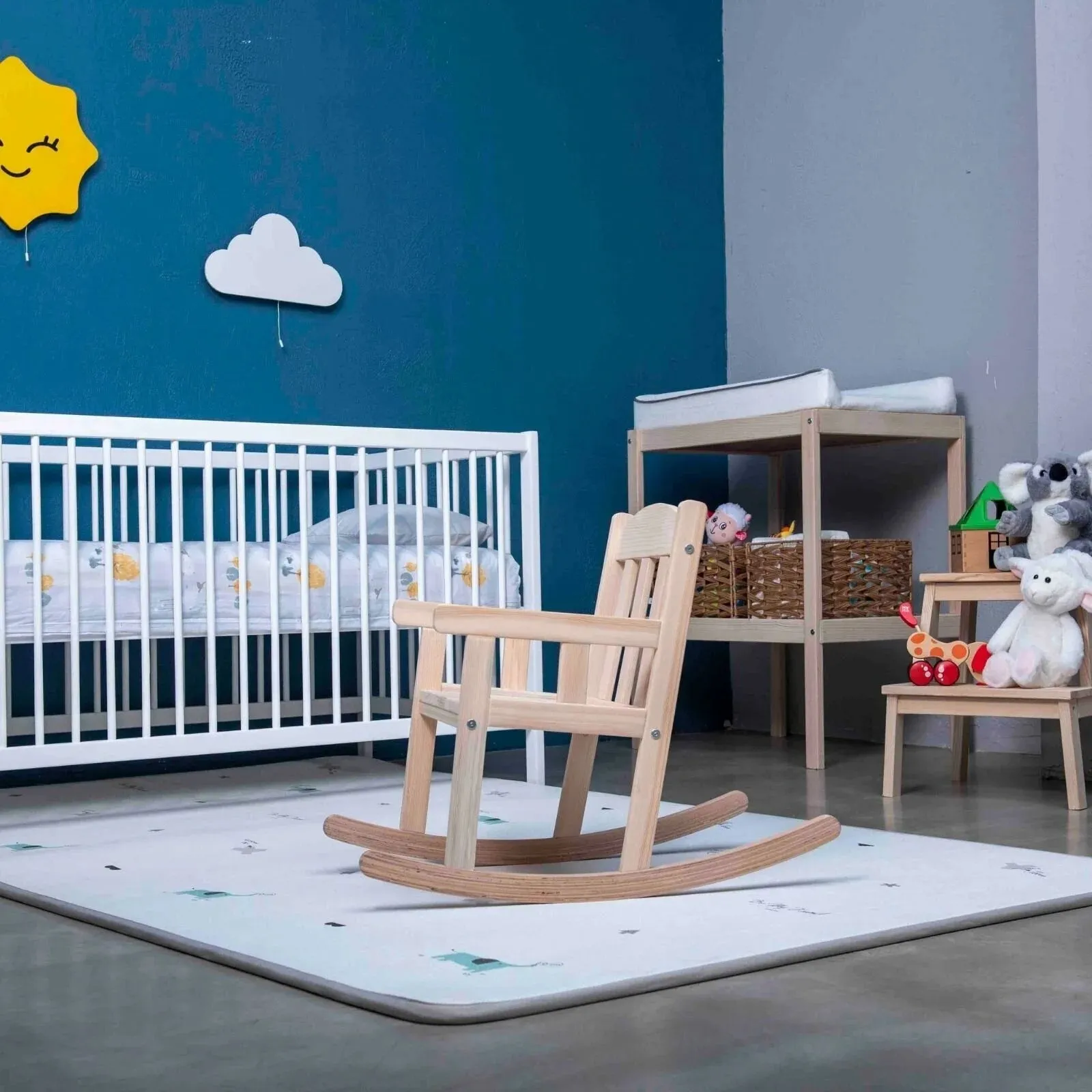 Montessori Wooden Child's Rocking Chair - Big - Image 3