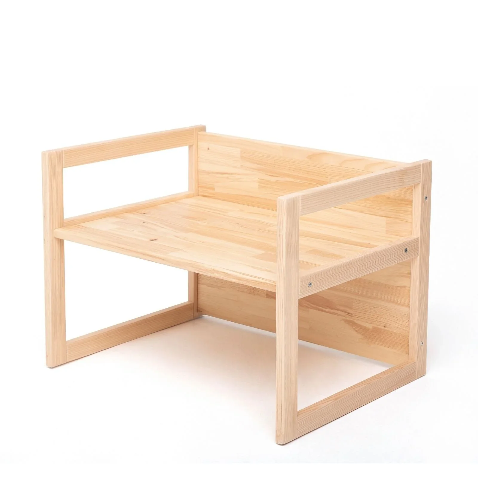 Montessori Wooden Convertable Table & Chair 36,6 cm (W) x 47 cm (H) x 64,5 cm (L) - Image 4
