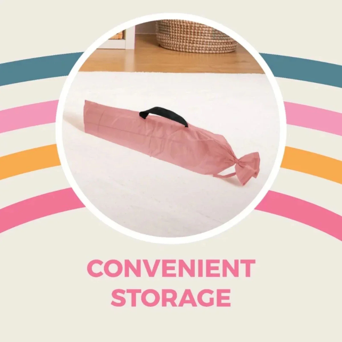 Mookie Activo Pop-Up Tent - Ice Cream - Image 6