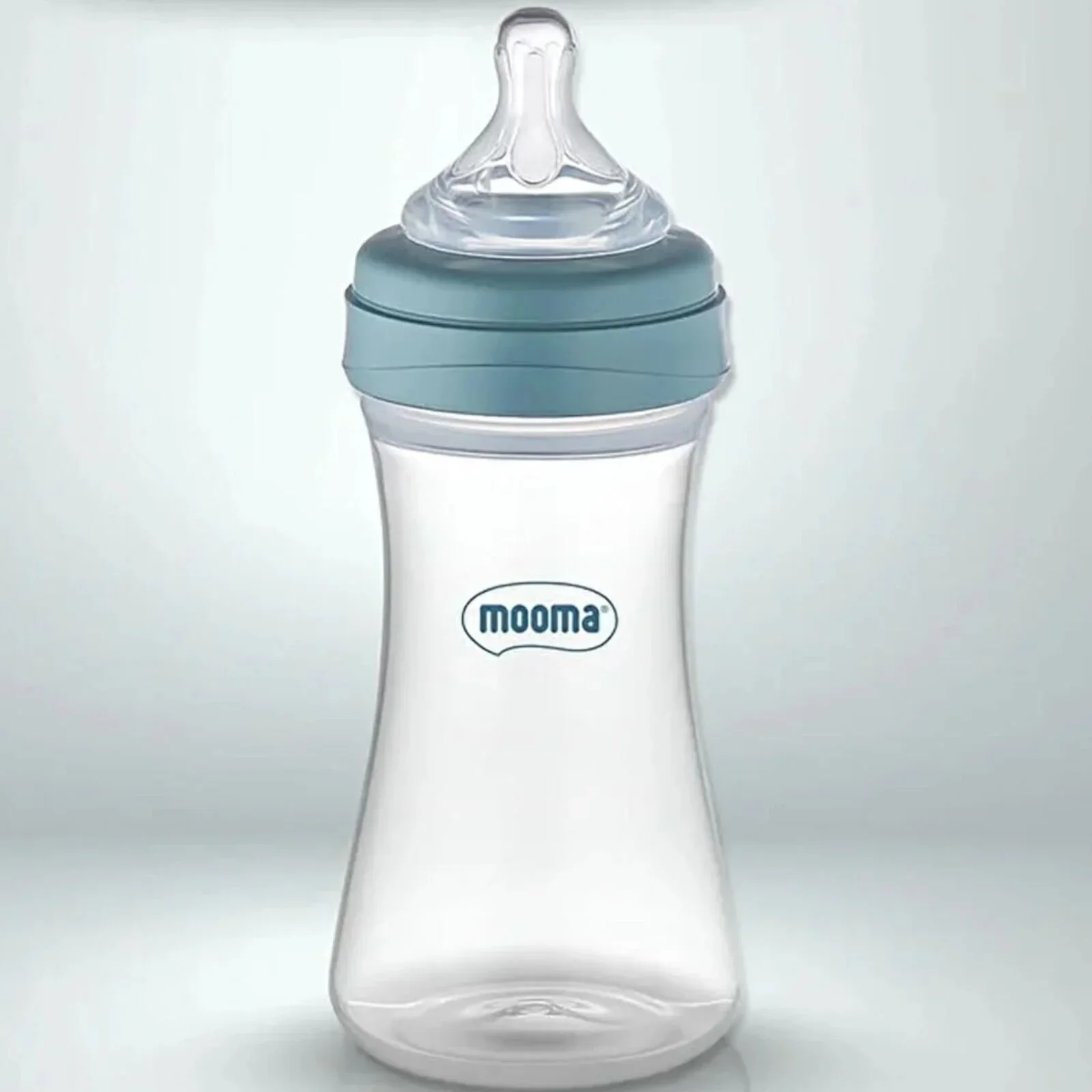 Mooma Kindy Bottle Fast Flow 18+ months 250ml - Ball Blue - Image 3