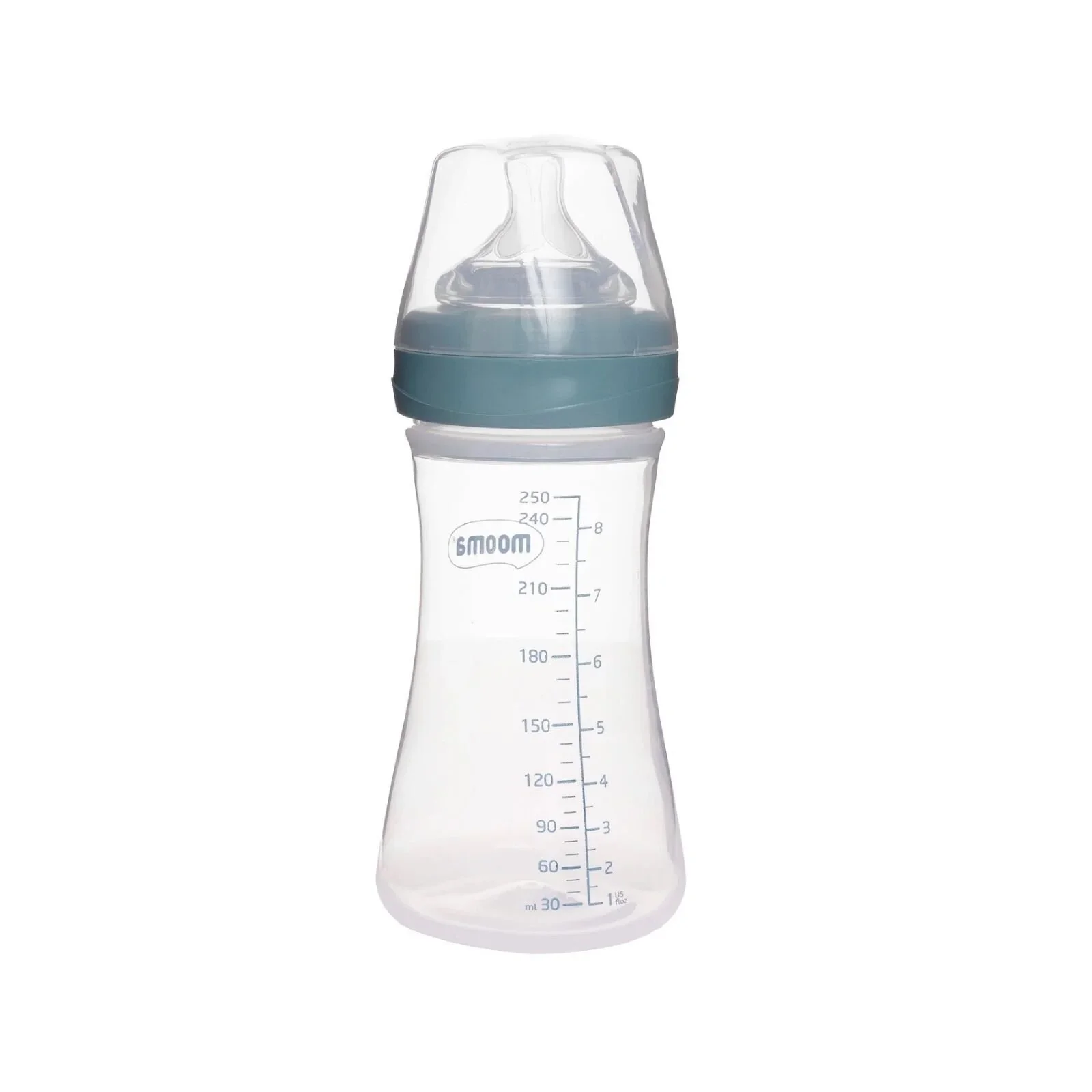 Mooma Kindy Bottle Medium Flow 6-18 months 250ml - Ball Blue - Image 3